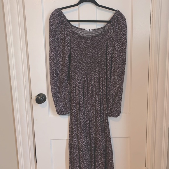 Gap Purple Floral Dress, Size M - Picture 5 of 5